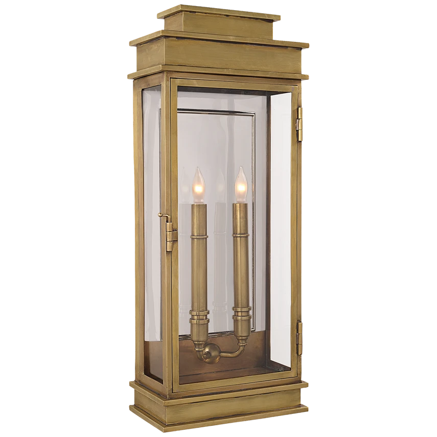 Linear Lantern Tall with Clear Glass
