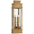 Linear Large Wall Lantern with Clear Glass