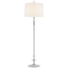 Lotus Floor Lamp with Linen Shade