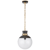 Lucia Medium Pendant with Clear Glass