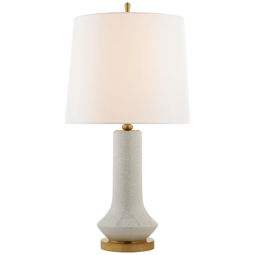 Luisa Large Table Lamp with Linen Shade
