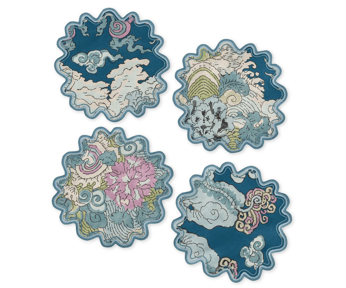 Magic Mountain Cocktail Napkin - set of 4