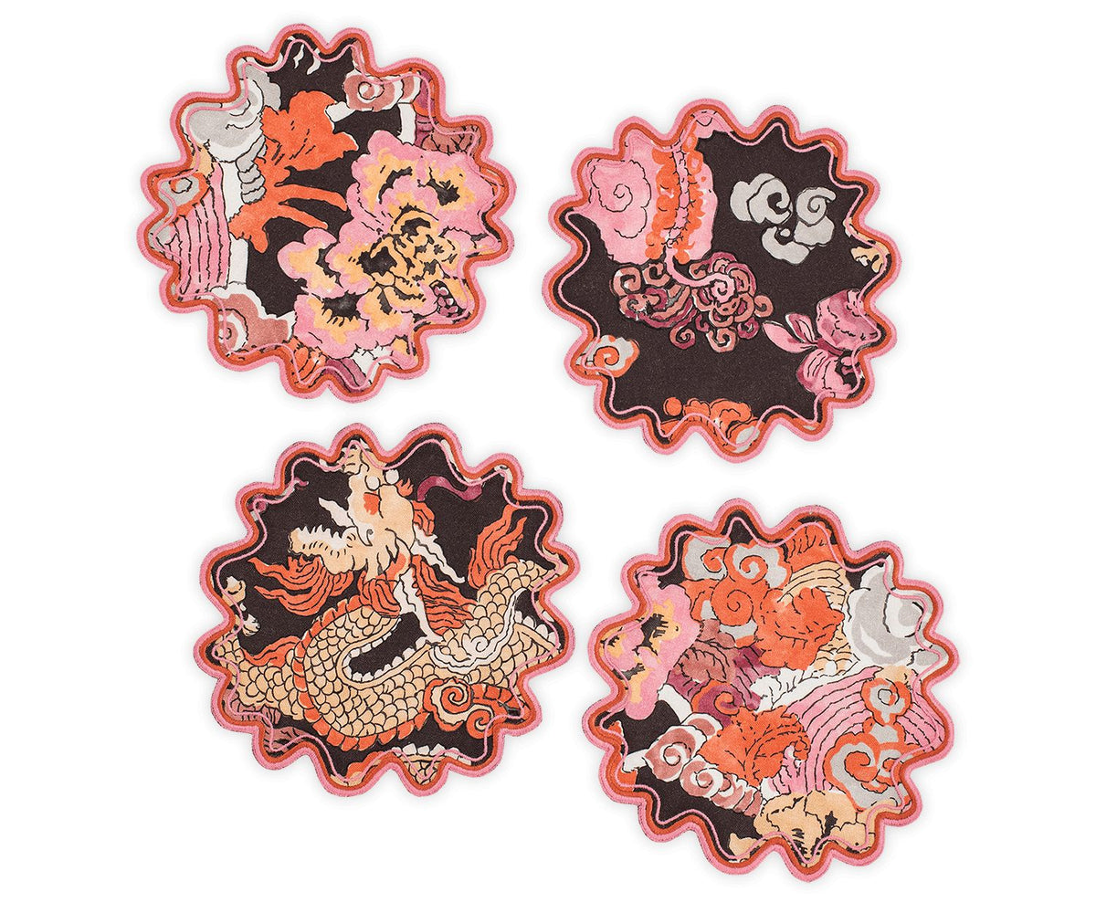 Magic Mountain Cocktail Napkin - set of 4