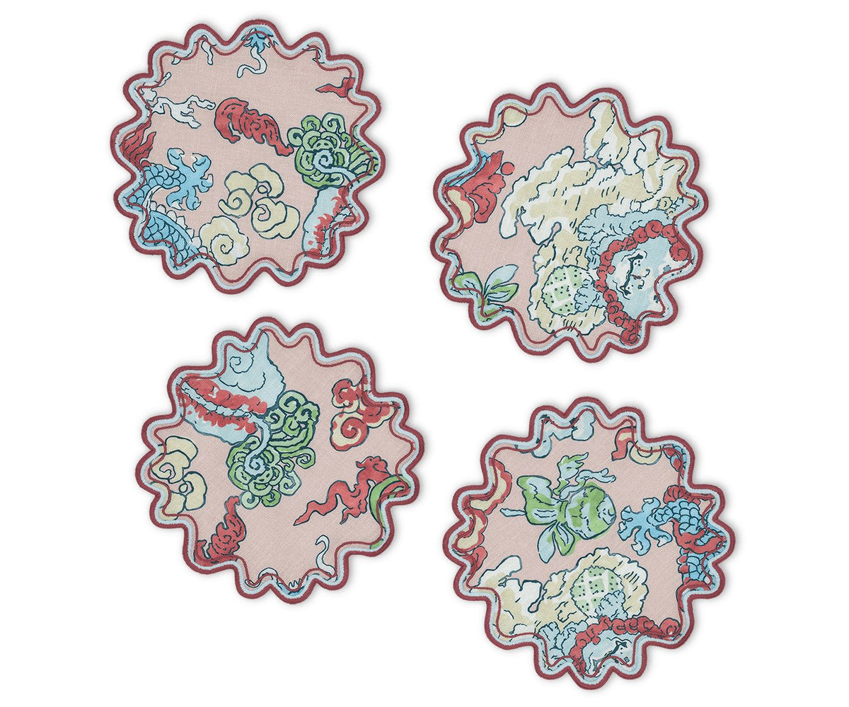 Magic Mountain Cocktail Napkin - set of 4