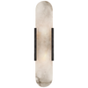 Melange Elongated Sconce in Alabaster