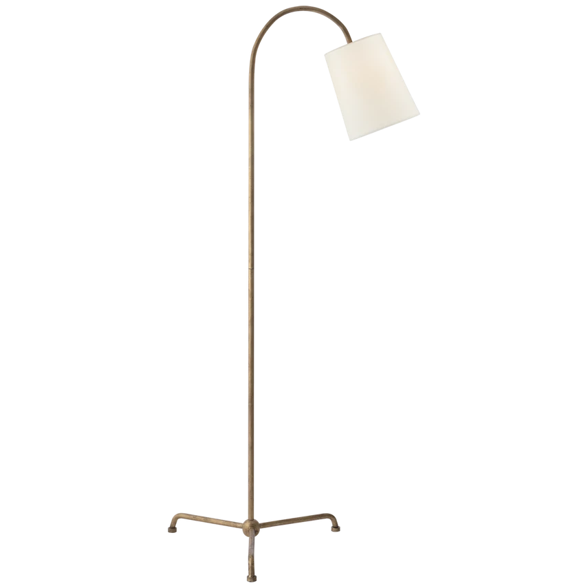 Mia Floor Lamp with Linen Shade