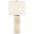 Moon Glow Table Lamp in White Glass with Shades