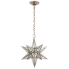 Moravian Small Star Lantern with Antique Mirror