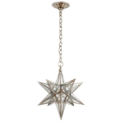 Moravian Small Star Lantern with Antique Mirror