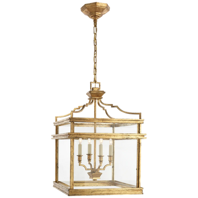 Mykonos Medium Lantern with Clear Glass