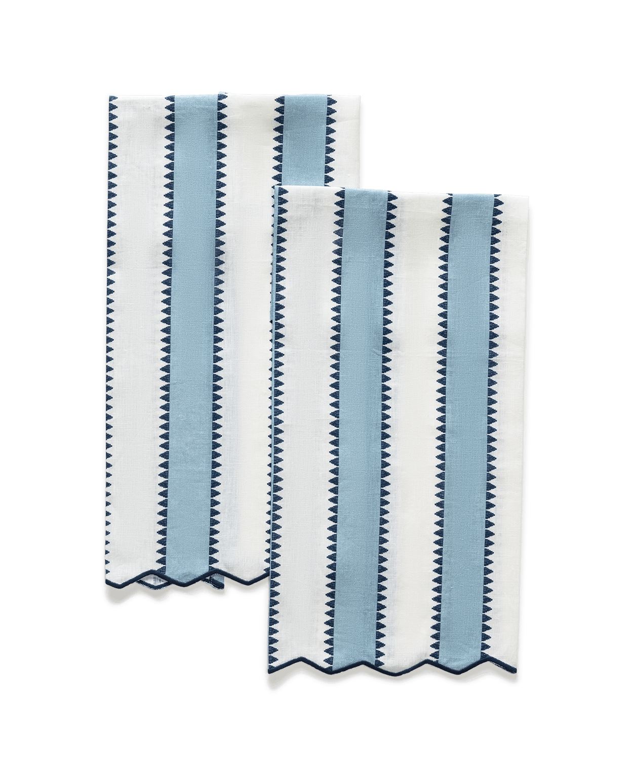 Pair APOLLO STRIPE GUEST TOWEL