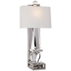 Paladin Tall Obelisk Sconce with Natural Percale Shade