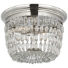 Paris Flea Market Medium Flush Mount with Seeded Glass