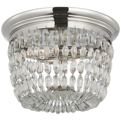 Paris Flea Market Medium Flush Mount with Seeded Glass