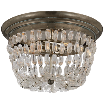 Paris Flea Market Medium Flush Mount with Seeded Glass