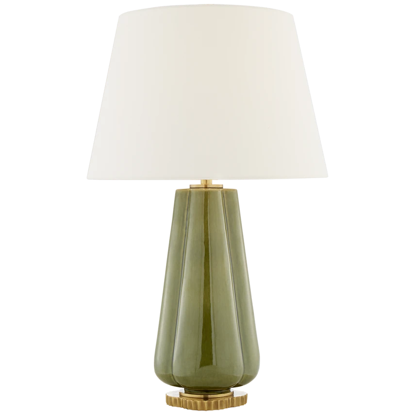 Penelope Table Lamp with Linen Shade