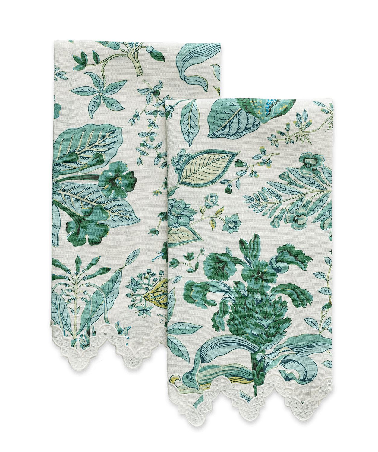 Pomegranate Guest Towels - set of 2