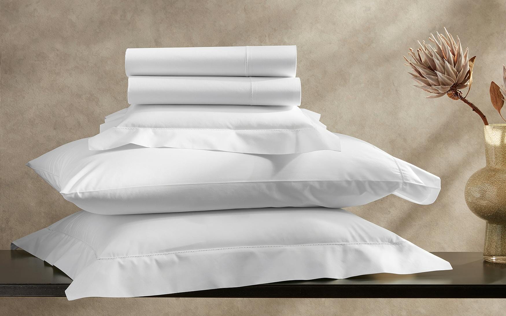 Positano Hemstitch Pillowcase Pair