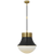 Precision Large Pendant with White Glass