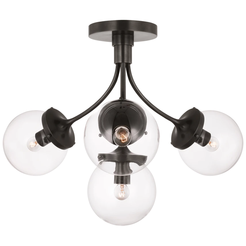 Prescott Medium Flush Mount