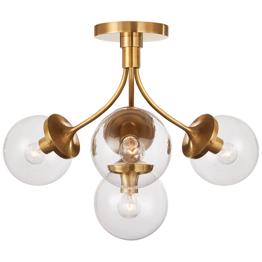 Prescott Medium Flush Mount