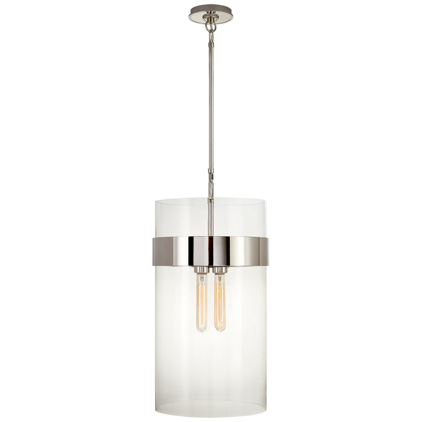 Presidio Medium Pendant with Clear Glass