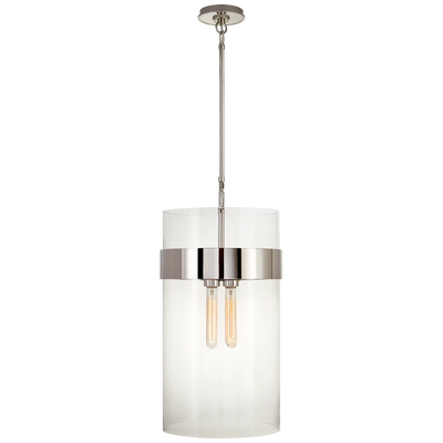 Presidio Medium Pendant with Clear Glass