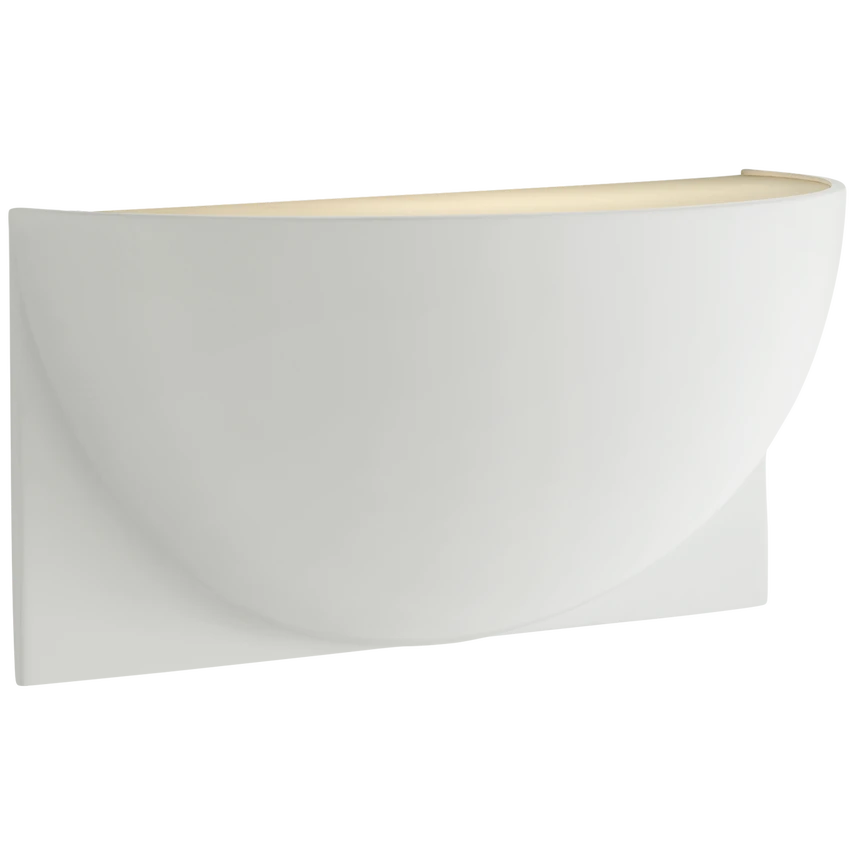 Quarter Sphere Small Up Light with Frosted Glass