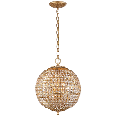 Renwick Small Sphere Chandelier with Crystal