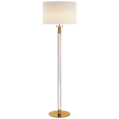Riga Floor Lamp with Linen Shade