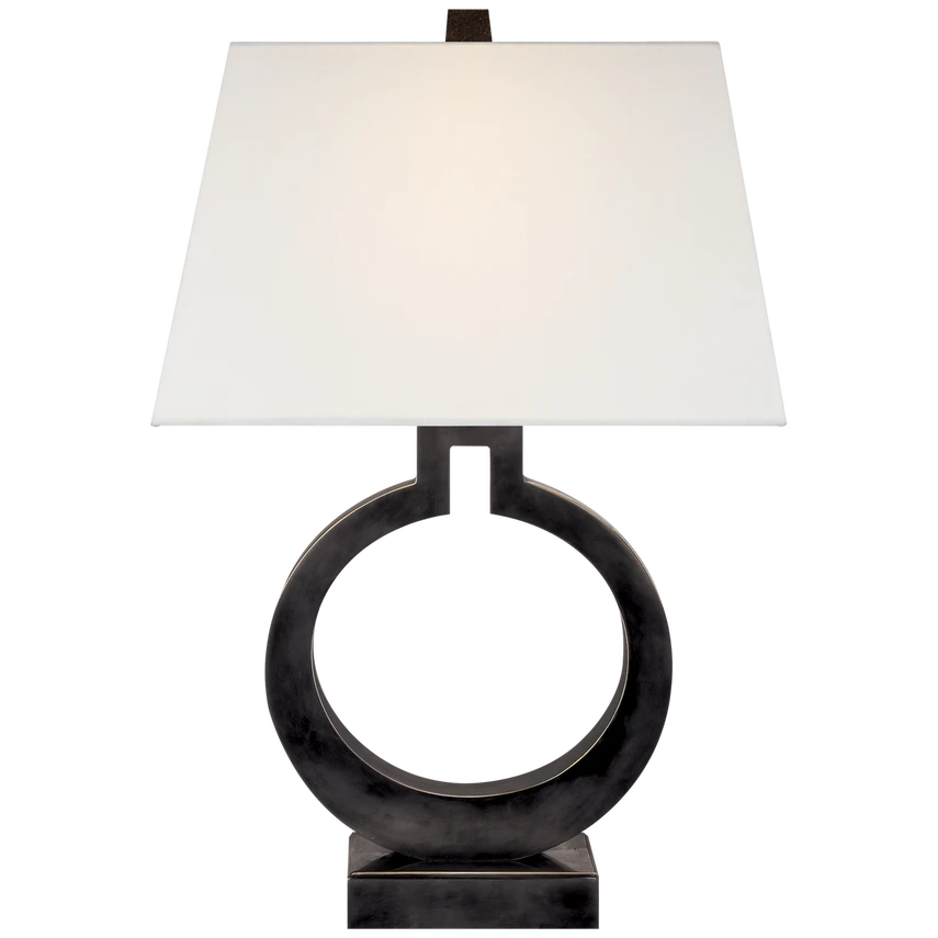 Ring Form Small Table Lamp