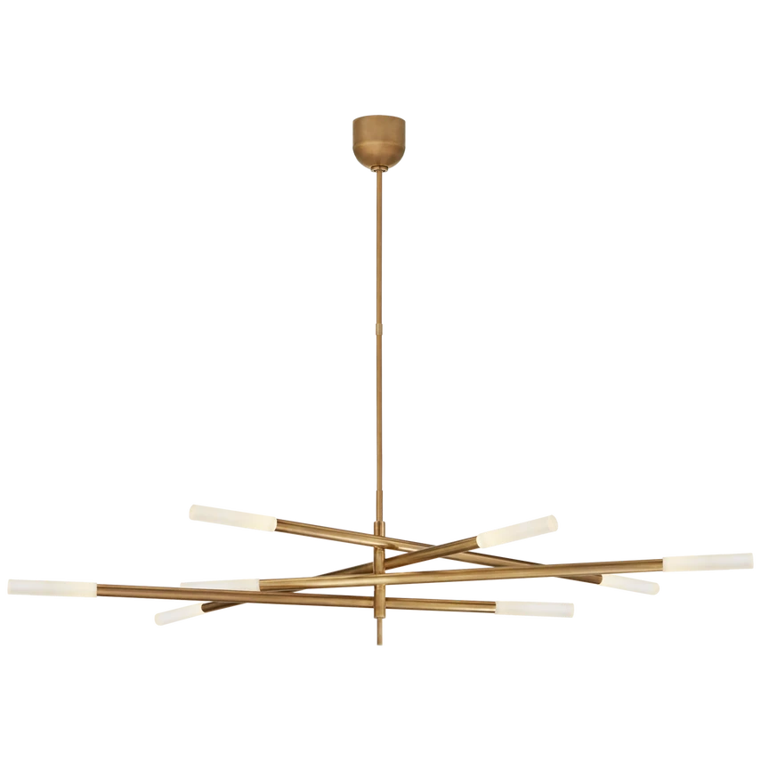 Rousseau Grande Eight Light Articulating Chandelier