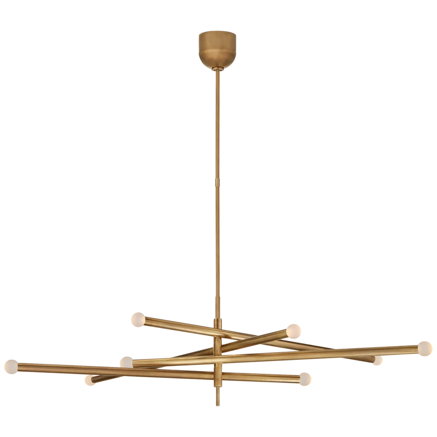 Rousseau Grande Eight Light Articulating Chandelier