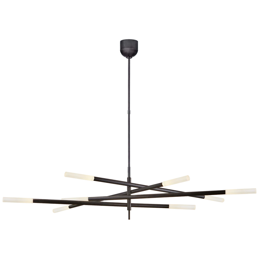 Rousseau Grande Eight Light Articulating Chandelier