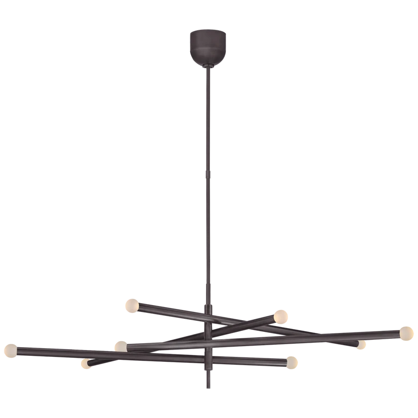 Rousseau Grande Eight Light Articulating Chandelier
