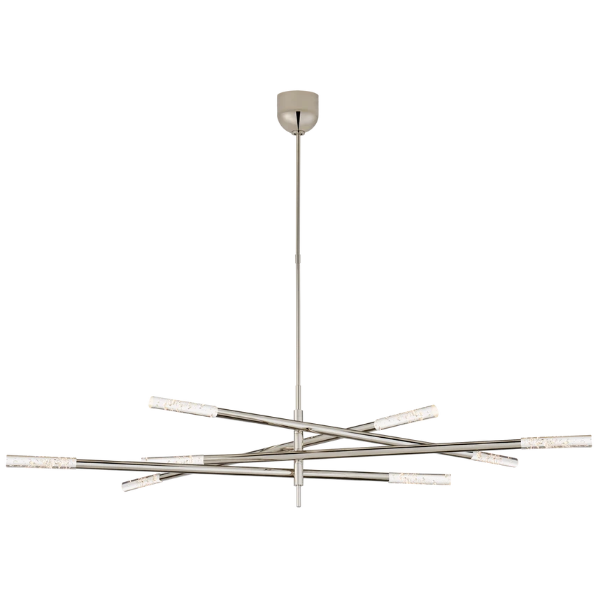 Rousseau Grande Eight Light Articulating Chandelier