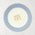Salad/Dessert Plate in Ultra-White with Signature Gold Monogram