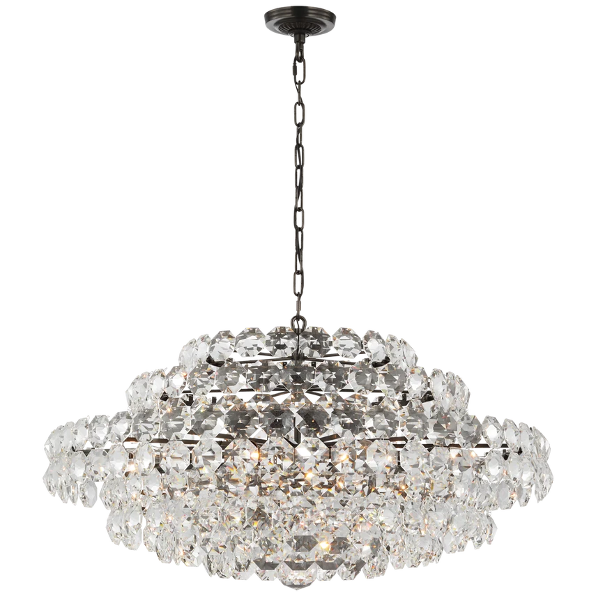Sanger Large Chandelier with Crystal