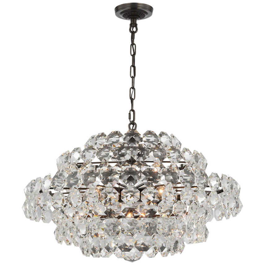 Sanger Small Chandelier with Crystal