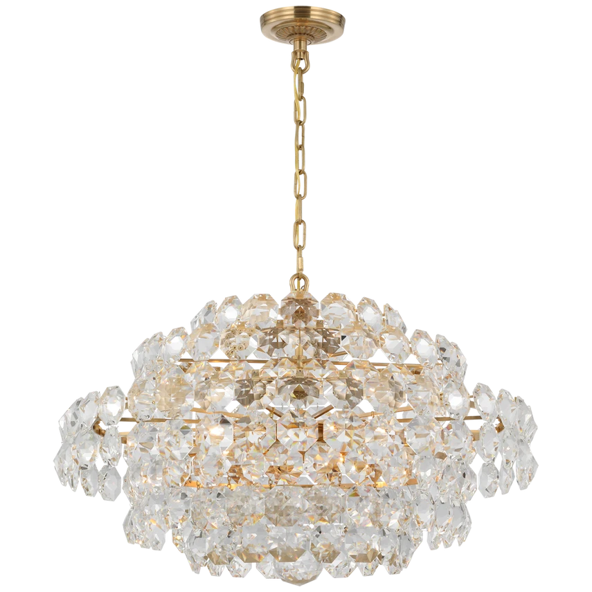 Sanger Small Chandelier with Crystal