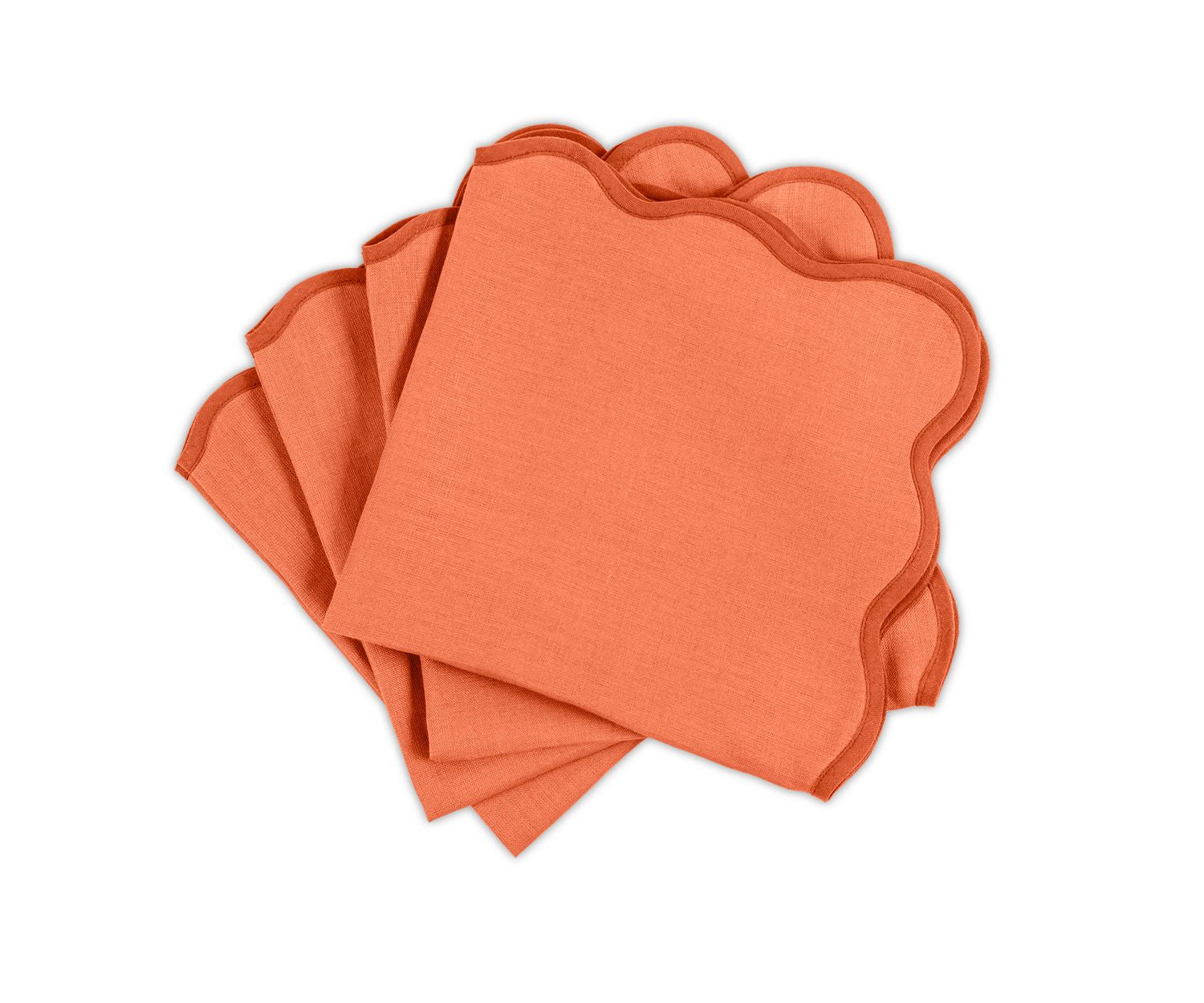 Scallop Edge Napkin - set of 4