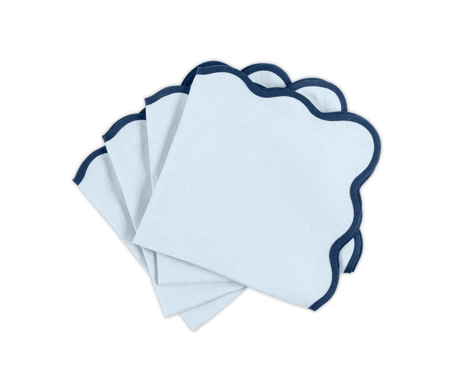 Scallop Edge Napkin - set of 4