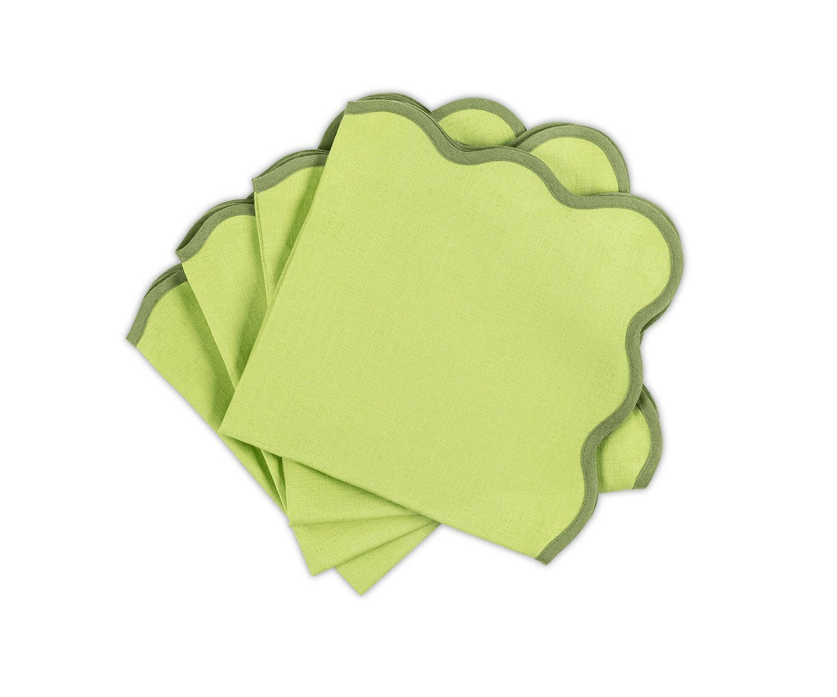 Scallop Edge Napkin - set of 4