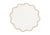 Scallop Edge Placemat - set of 4
