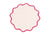 Scallop Edge Placemat - set of 4