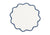 Scallop Edge Placemat - set of 4