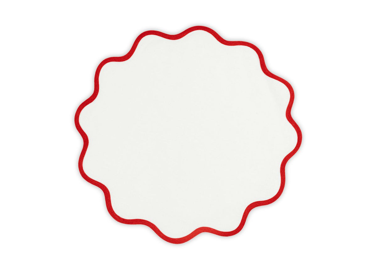 Scallop Edge Placemat - set of 4