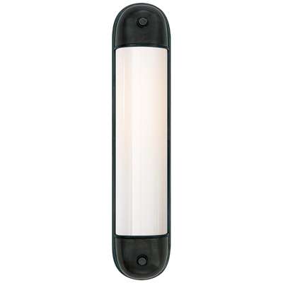 Selecta Long Sconce with White Glass