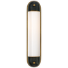 Selecta Long Sconce with White Glass