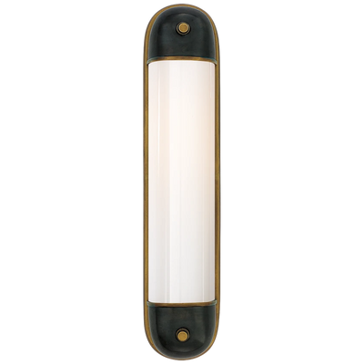 Selecta Long Sconce with White Glass